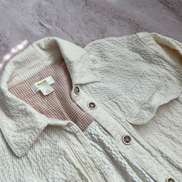 Maeve Corduroy Shirt Jacket - Picture 7 of 7